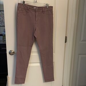 Women's Mauve Light Purple XL Skinny Jeans - YMI